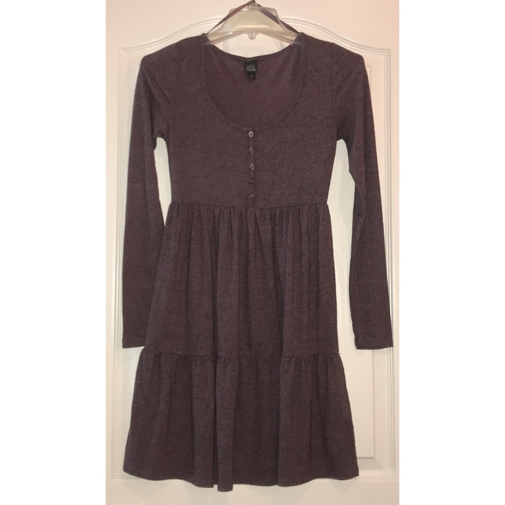 Wild Fable Knit Tunic Top XSmall in Plum color
